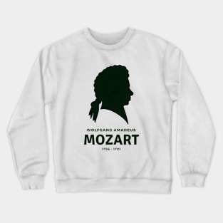 Wolfgang Amadeus Mozart (1756 - 1791) Crewneck Sweatshirt
